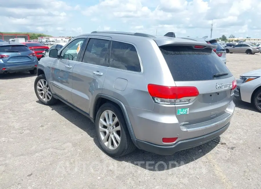 JEEP GRAND CHEROKEE 2017 vin 1C4RJEBG1HC708182 from auto auction Iaai