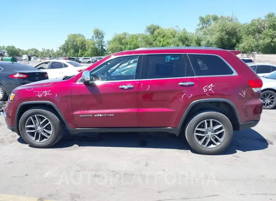 JEEP GRAND CHEROKEE 2017 vin 1C4RJFBG9HC830598 from auto auction Iaai