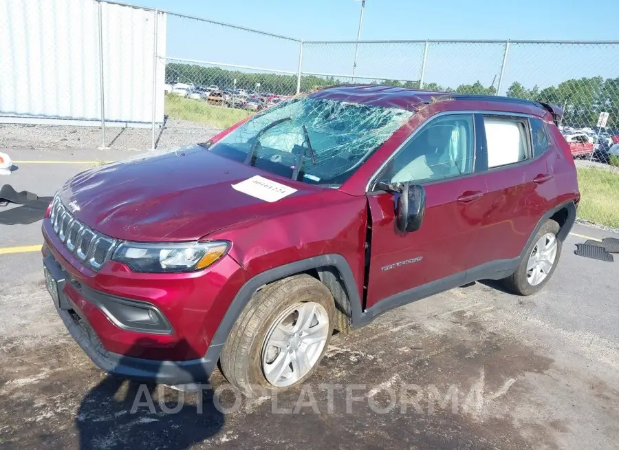 JEEP COMPASS 2022 vin 3C4NJCBB6NT164236 from auto auction Iaai