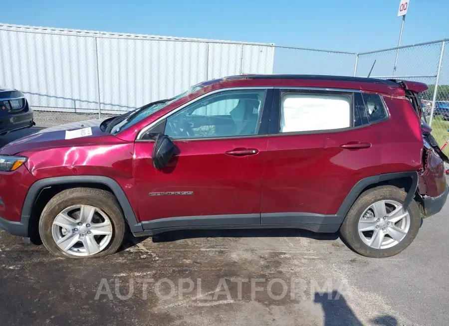 JEEP COMPASS 2022 vin 3C4NJCBB6NT164236 from auto auction Iaai