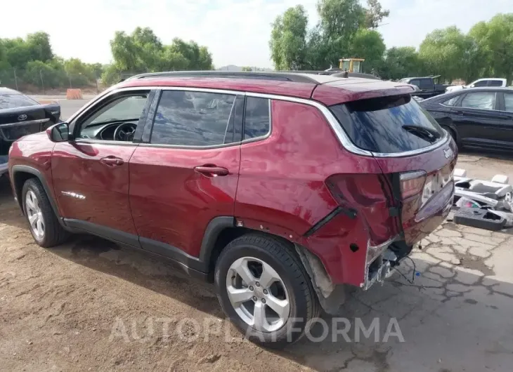 JEEP COMPASS 2020 vin 3C4NJCBB9LT235264 from auto auction Iaai