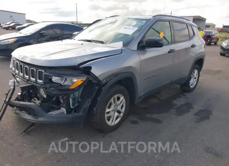 JEEP COMPASS 2018 vin 3C4NJDAB8JT132079 from auto auction Iaai