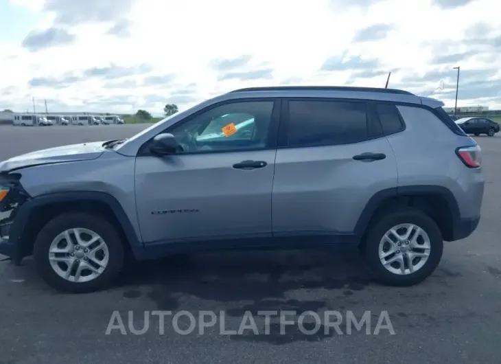 JEEP COMPASS 2018 vin 3C4NJDAB8JT132079 from auto auction Iaai