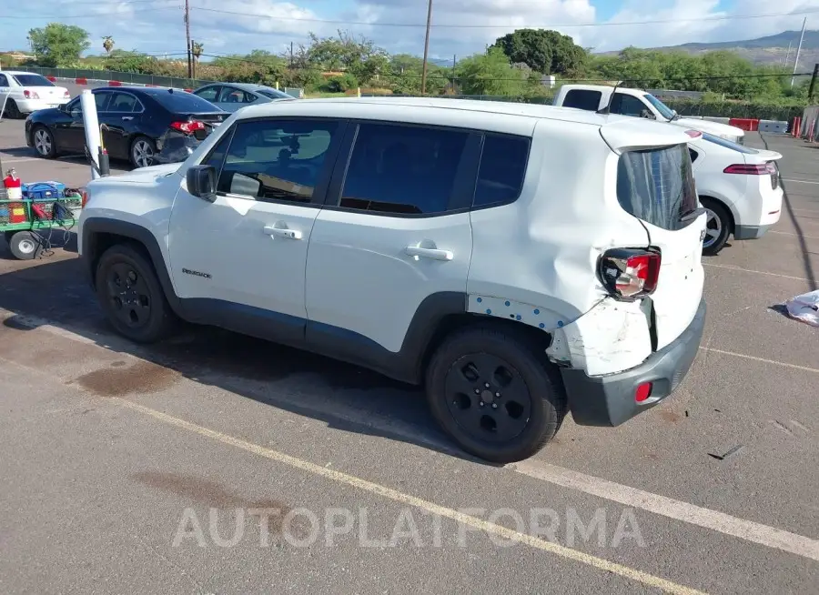 JEEP RENEGADE 2016 vin ZACCJAAT5GPD82507 from auto auction Iaai