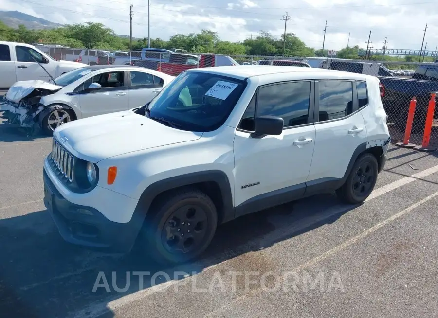 JEEP RENEGADE 2016 vin ZACCJAAT5GPD82507 from auto auction Iaai