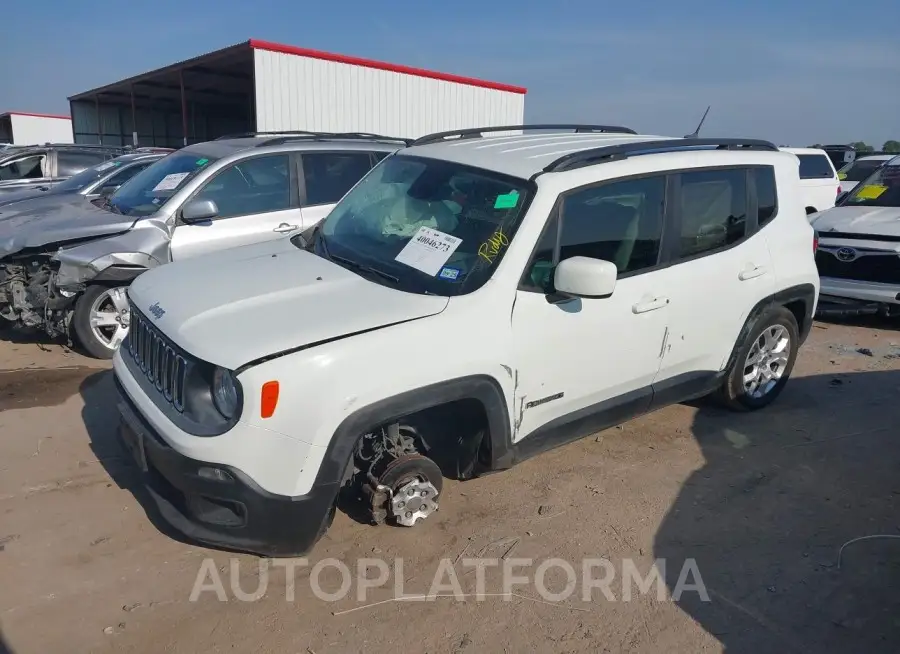 JEEP RENEGADE 2017 vin ZACCJABB3HPG33211 from auto auction Iaai