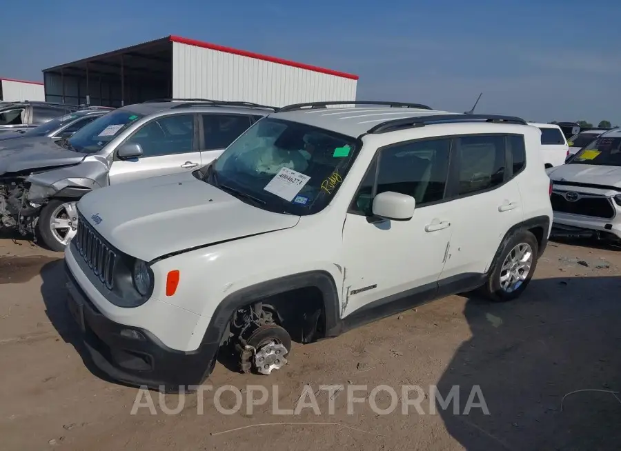 JEEP RENEGADE 2017 vin ZACCJABB3HPG33211 from auto auction Iaai