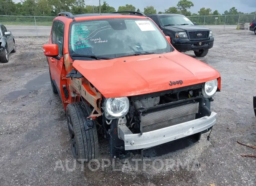 JEEP RENEGADE 2017 vin ZACCJABB7HPG25693 from auto auction Iaai