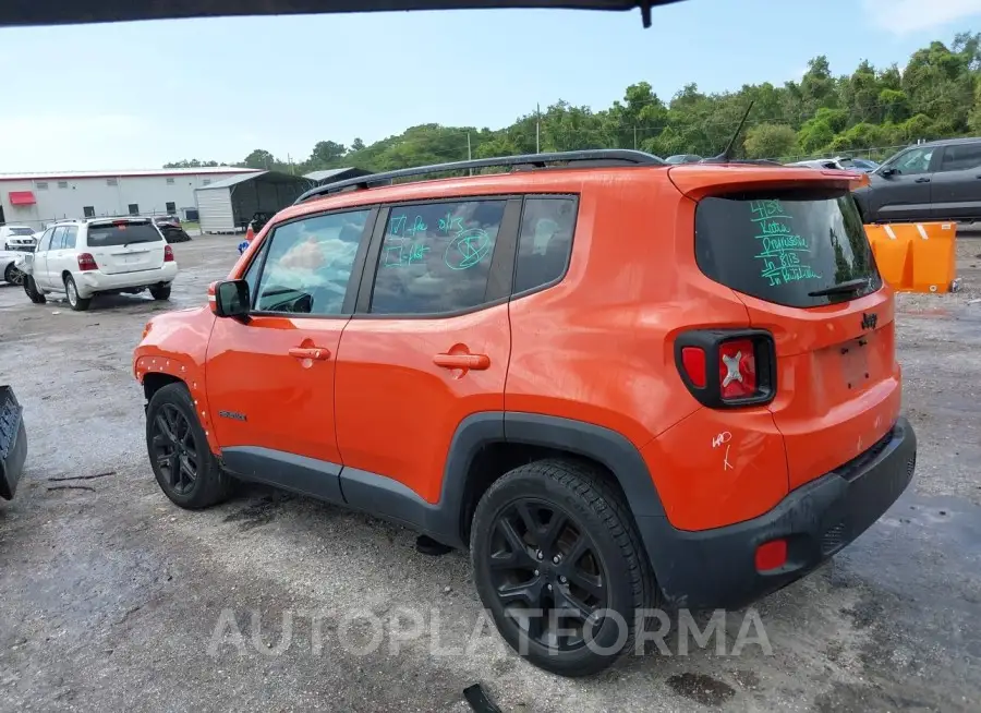 JEEP RENEGADE 2017 vin ZACCJABB7HPG25693 from auto auction Iaai