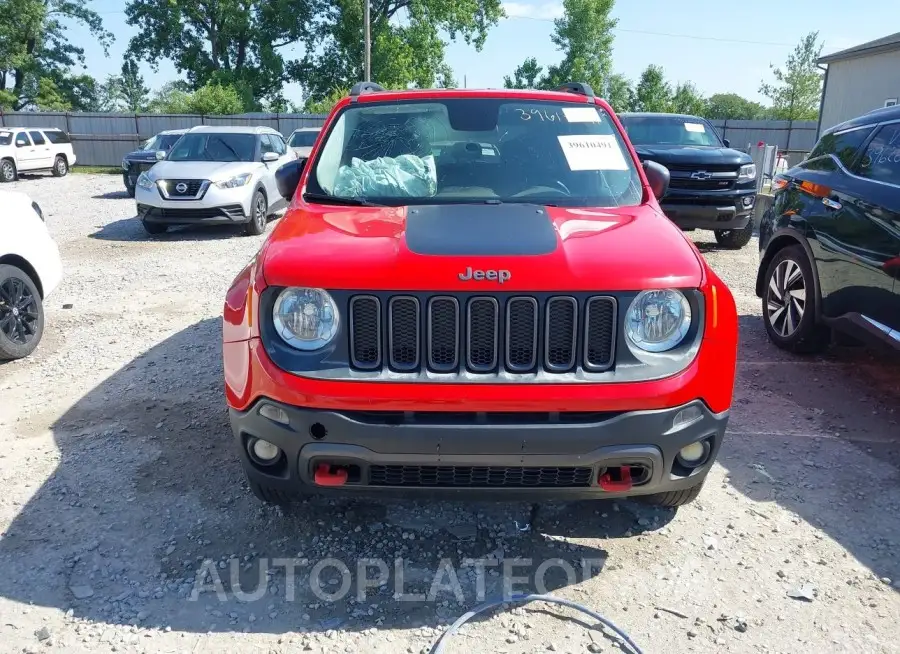 JEEP RENEGADE 2016 vin ZACCJBCT1GPD56991 from auto auction Iaai