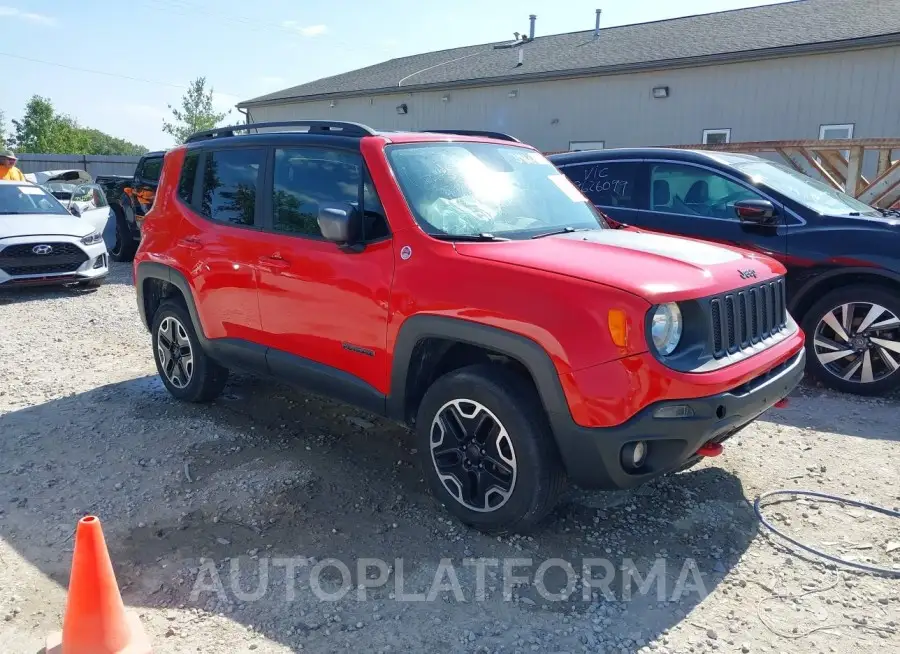 JEEP RENEGADE 2016 vin ZACCJBCT1GPD56991 from auto auction Iaai