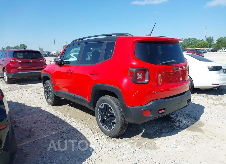 JEEP RENEGADE 2016 vin ZACCJBCT1GPD56991 from auto auction Iaai