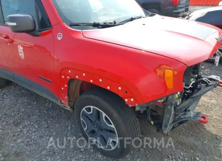 JEEP RENEGADE 2016 vin ZACCJBCT9GPD59878 from auto auction Iaai