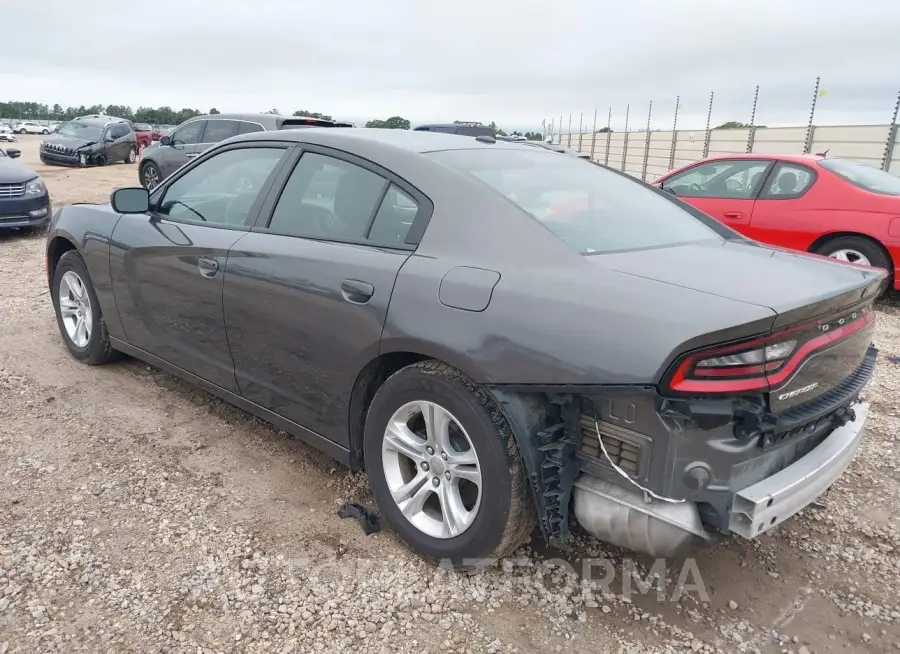 DODGE CHARGER 2022 vin 2C3CDXBG1NH250651 from auto auction Iaai