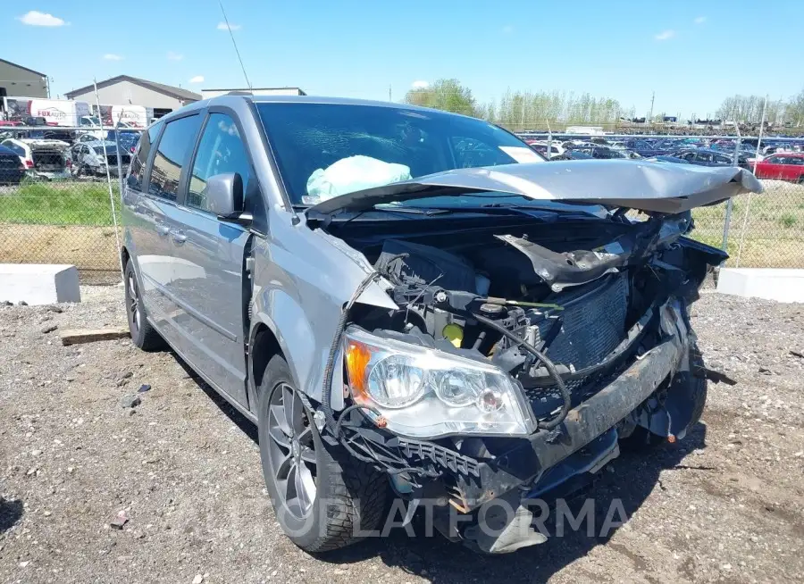 DODGE GRAND CARAVAN 2017 vin 2C4RDGCG9HR599754 from auto auction Iaai