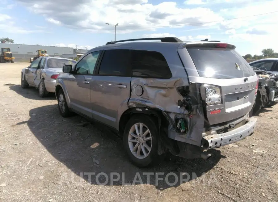 DODGE JOURNEY 2017 vin 3C4PDCBG4HT589437 from auto auction Iaai