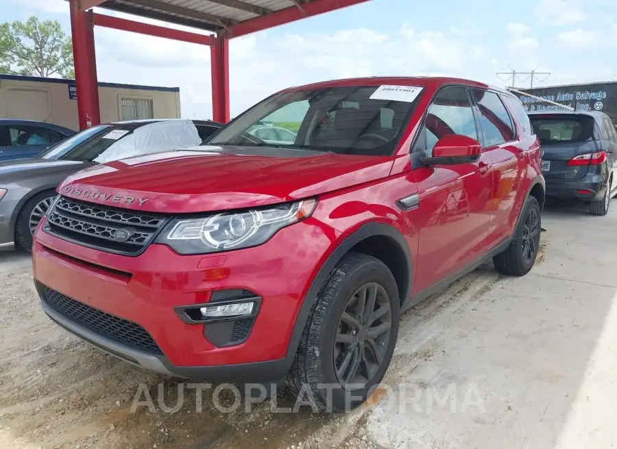 LAND ROVER DISCOVERY SPORT 2019 vin SALCP2FXXKH818650 from auto auction Iaai