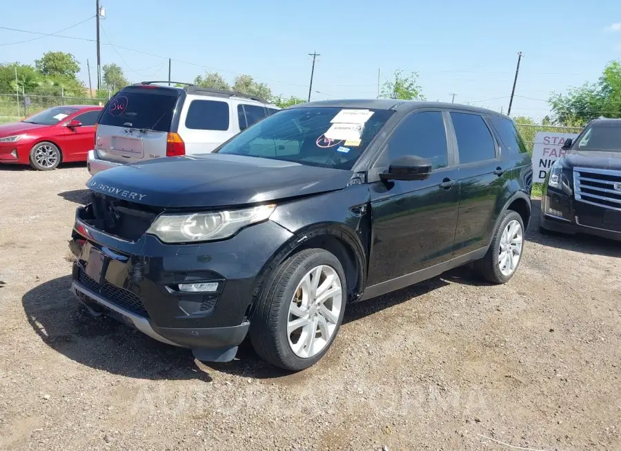 LAND ROVER DISCOVERY SPORT 2015 vin SALCR2BG4FH544156 from auto auction Iaai