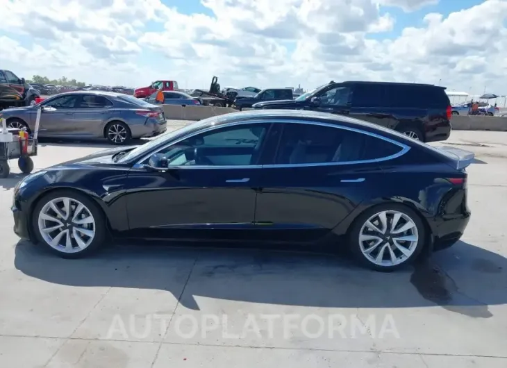 TESLA MODEL 3 2019 vin 5YJ3E1EB8KF391451 from auto auction Iaai