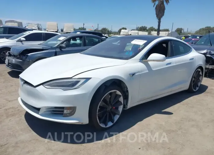 TESLA MODEL S 2017 vin 5YJSA1E45HF219251 from auto auction Iaai