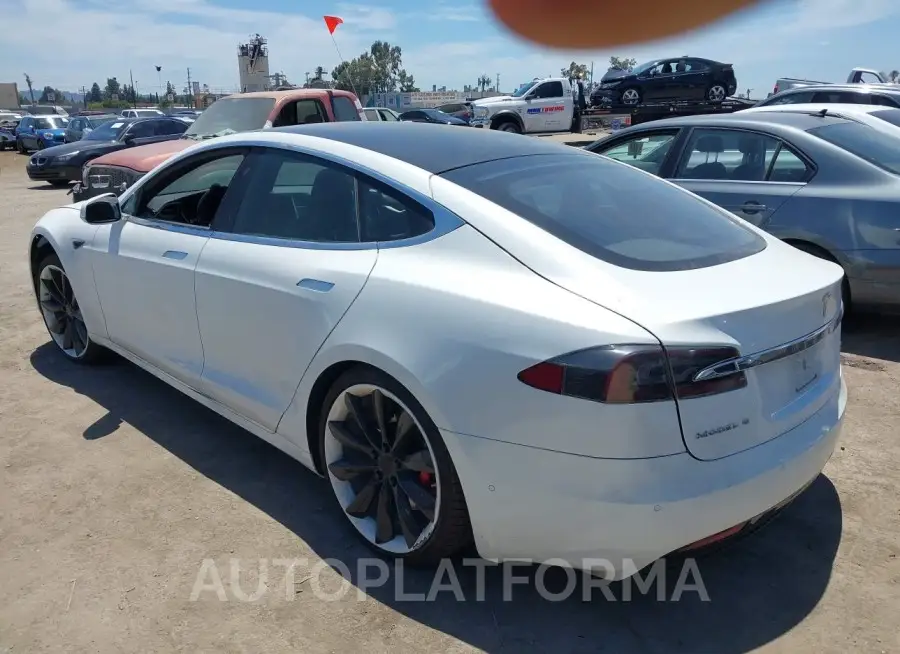 TESLA MODEL S 2017 vin 5YJSA1E45HF219251 from auto auction Iaai