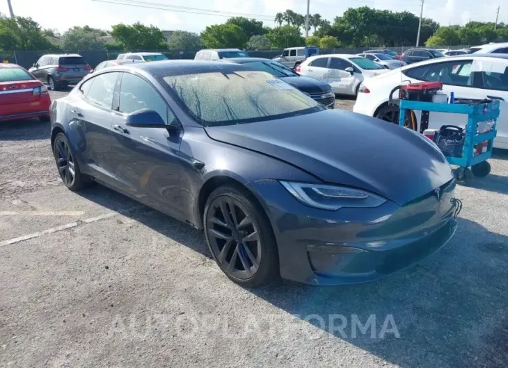 TESLA MODEL S 2021 vin 5YJSA1E51MF430059 from auto auction Iaai