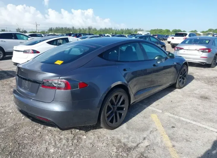 TESLA MODEL S 2021 vin 5YJSA1E51MF430059 from auto auction Iaai