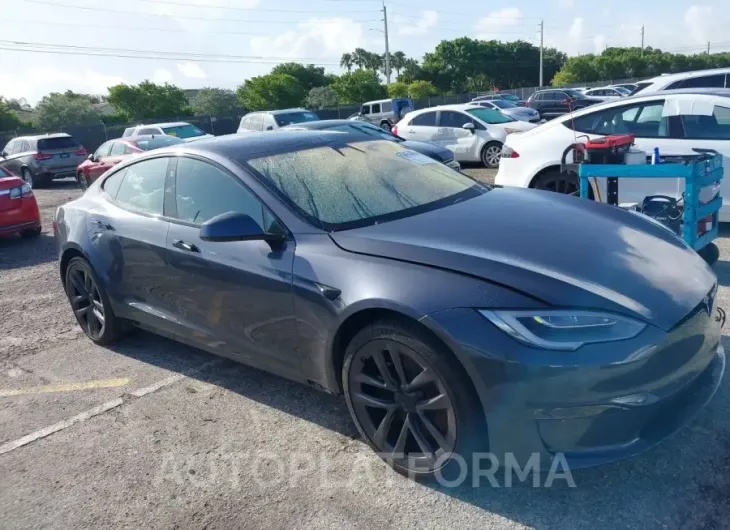 TESLA MODEL S 2021 vin 5YJSA1E51MF430059 from auto auction Iaai