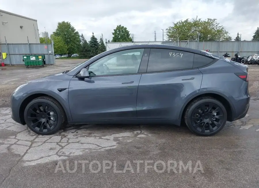 TESLA MODEL Y 2023 vin 7SAYGDEE2PF877629 from auto auction Iaai