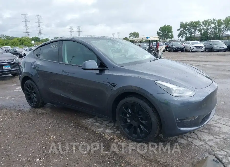 TESLA MODEL Y 2023 vin 7SAYGDEE2PF877629 from auto auction Iaai