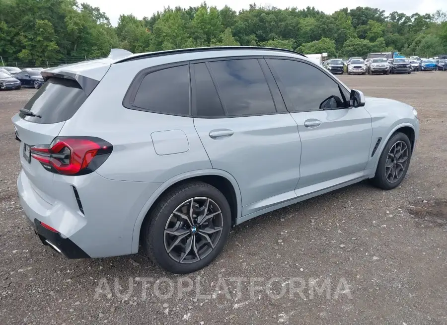 BMW X3 2023 vin 5UX53DP09P9R96042 from auto auction Iaai