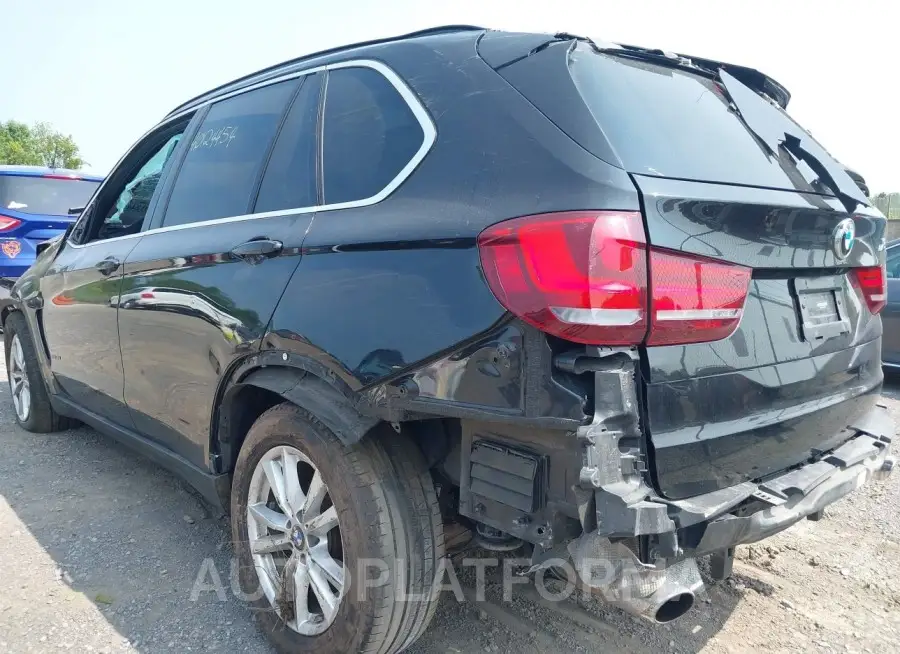 BMW X5 2015 vin 5UXKR0C52F0K54323 from auto auction Iaai