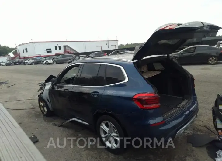 BMW X3 2020 vin 5UXTY5C00L9B62002 from auto auction Iaai