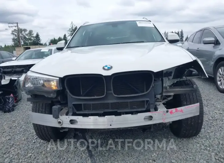 BMW X3 2016 vin 5UXWX9C58G0D70058 from auto auction Iaai