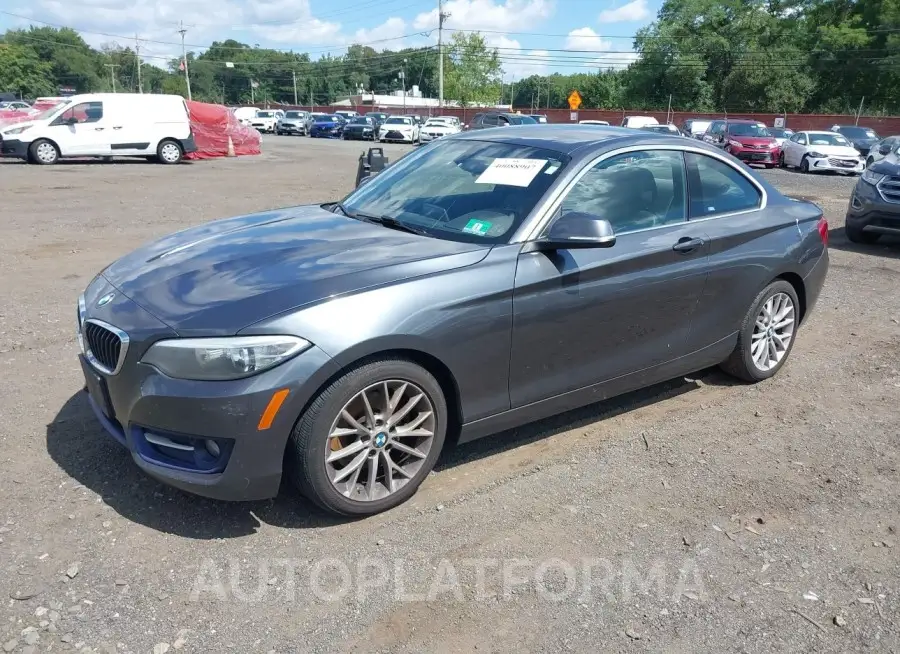 BMW 228I 2016 vin WBA1G9C54GV598972 from auto auction Iaai