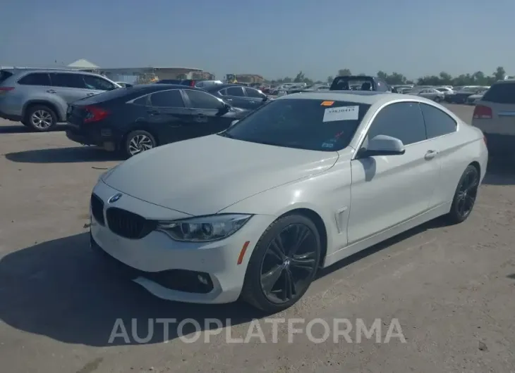 BMW 430I 2017 vin WBA4R7C51HK876743 from auto auction Iaai