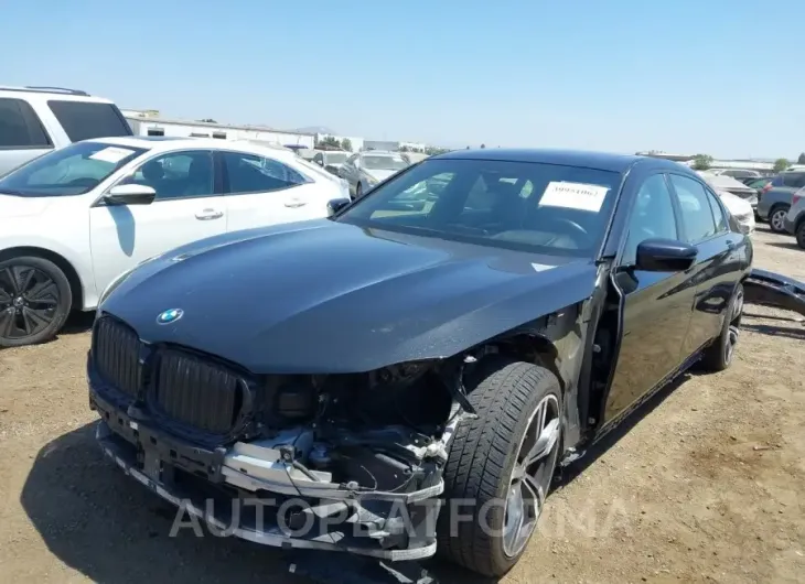 BMW 750I 2018 vin WBA7F0C50JGM23140 from auto auction Iaai