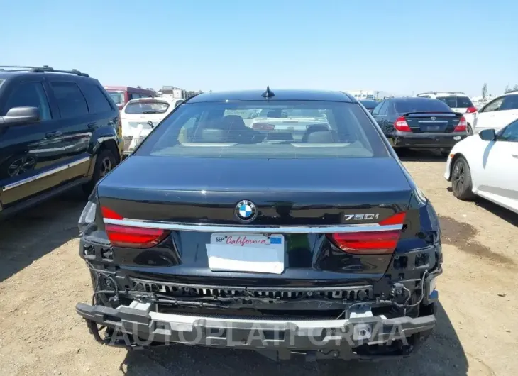 BMW 750I 2018 vin WBA7F0C50JGM23140 from auto auction Iaai