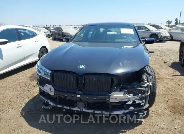 BMW 750I 2018 vin WBA7F0C50JGM23140 from auto auction Iaai