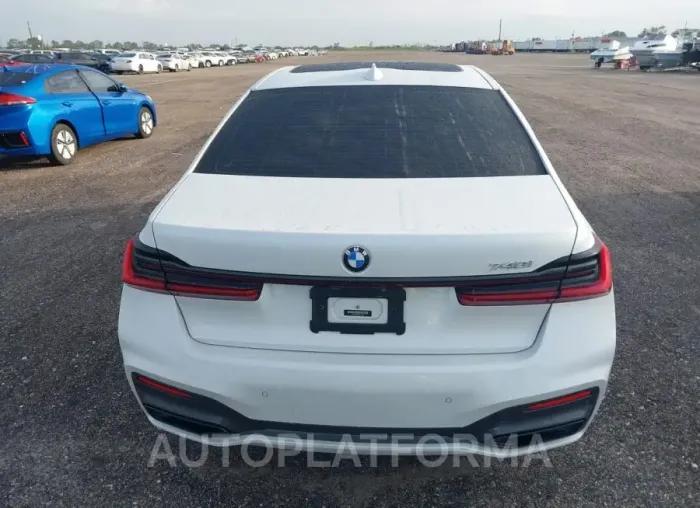 BMW 740I 2020 vin WBA7T2C0XLGL17323 from auto auction Iaai