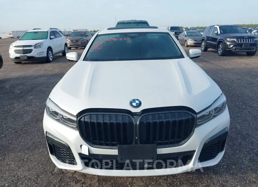 BMW 740I 2020 vin WBA7T2C0XLGL17323 from auto auction Iaai