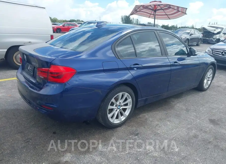 BMW 320I 2016 vin WBA8A9C50GK616062 from auto auction Iaai