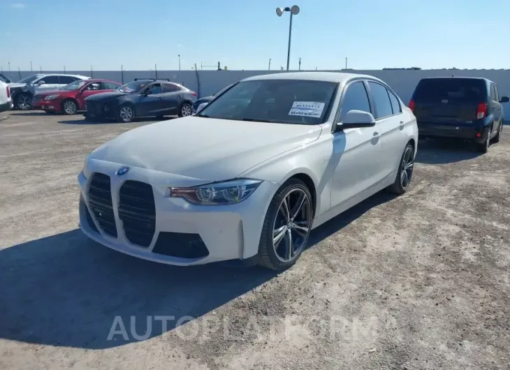 BMW 320I 2018 vin WBA8A9C57JK623288 from auto auction Iaai