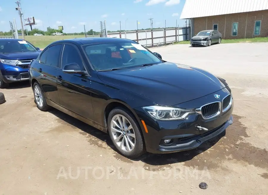 BMW 320I 2018 vin WBA8E5G53JNV02179 from auto auction Iaai