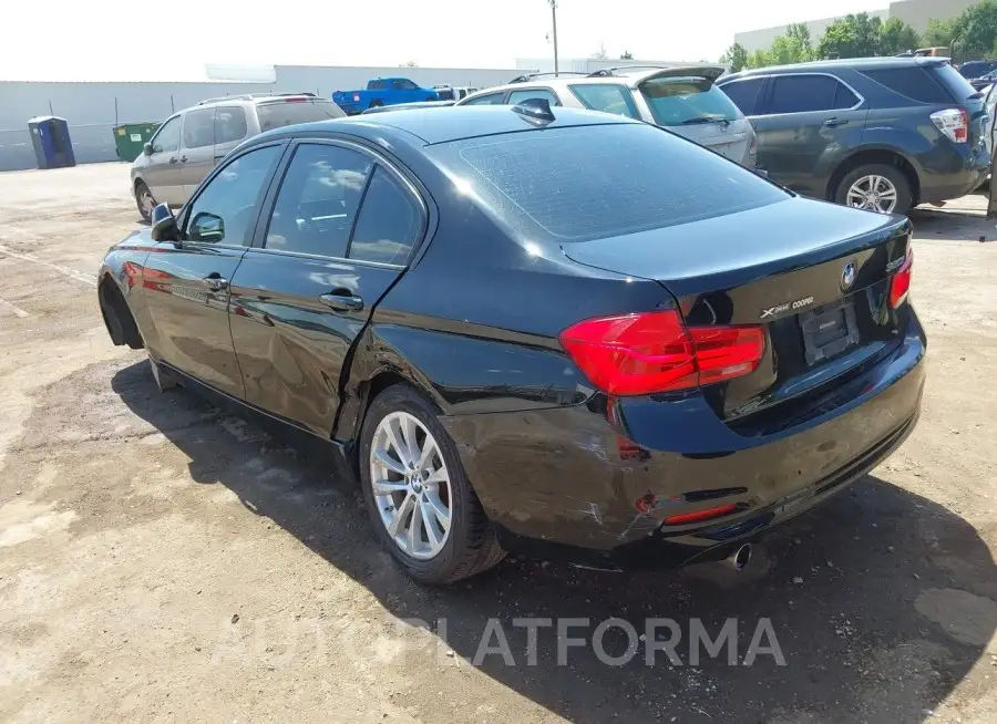 BMW 320I 2018 vin WBA8E5G53JNV02179 from auto auction Iaai