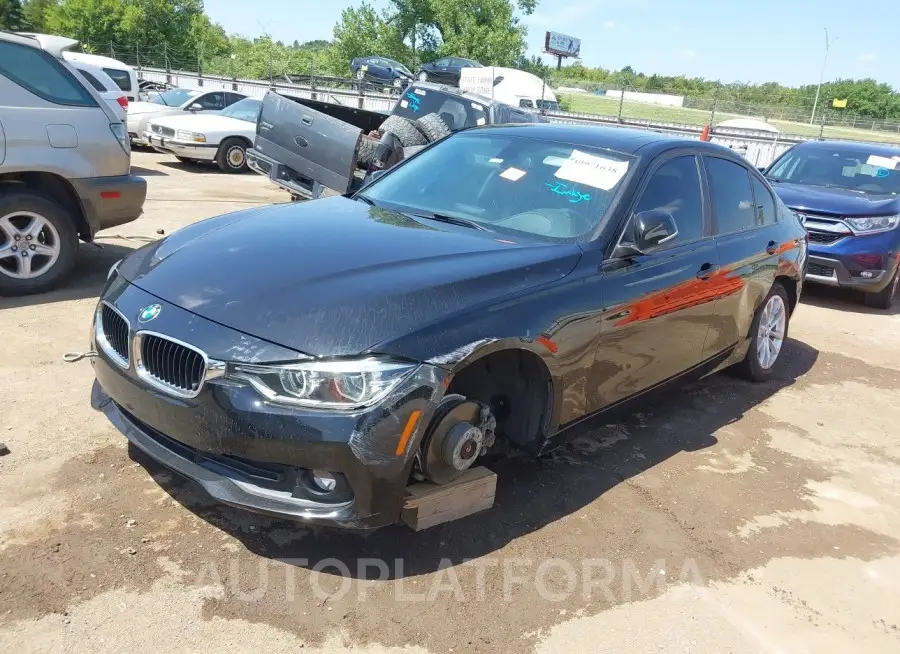 BMW 320I 2018 vin WBA8E5G53JNV02179 from auto auction Iaai