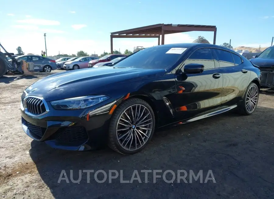 BMW 840I GRAN COUPE 2020 vin WBAGV2C00LCD99227 from auto auction Iaai