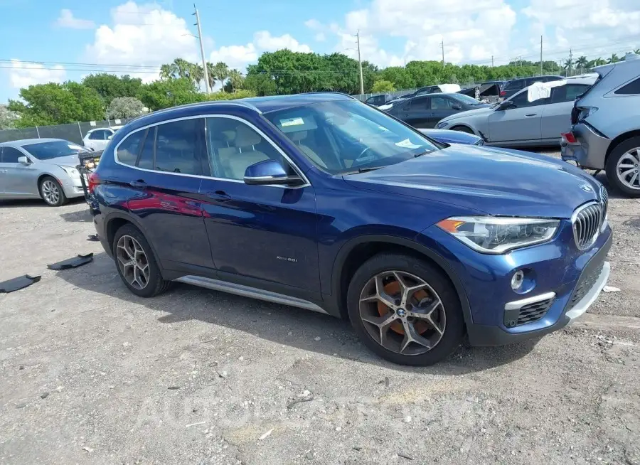 BMW X1 2017 vin WBXHT3C31H5F82633 from auto auction Iaai