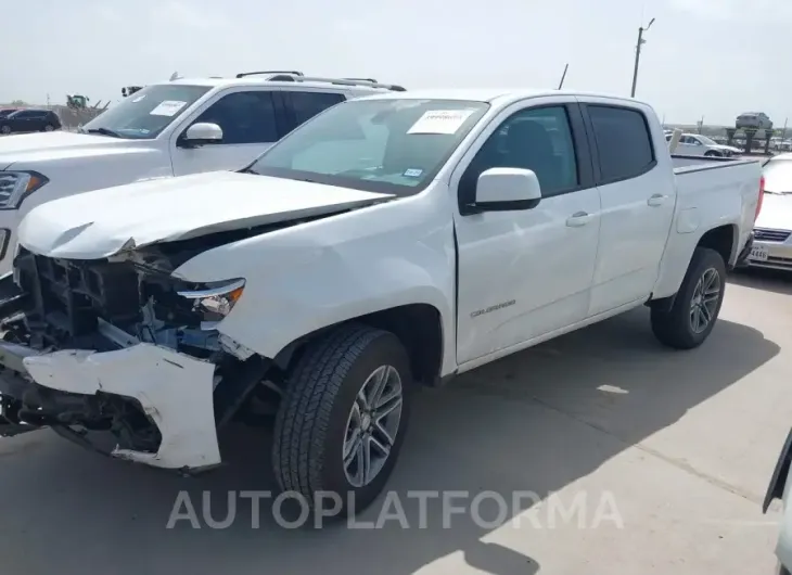 CHEVROLET COLORADO 2021 vin 1GCGSBEA8M1272138 from auto auction Iaai