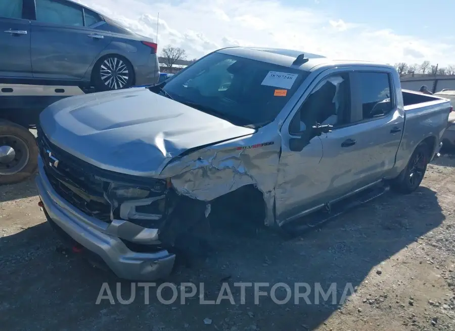 CHEVROLET SILVERADO 1500 2022 vin 1GCUDEEDXNZ564448 from auto auction Iaai